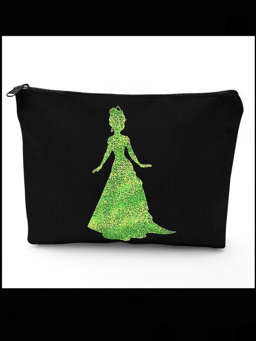 Tiana Makeup Bag